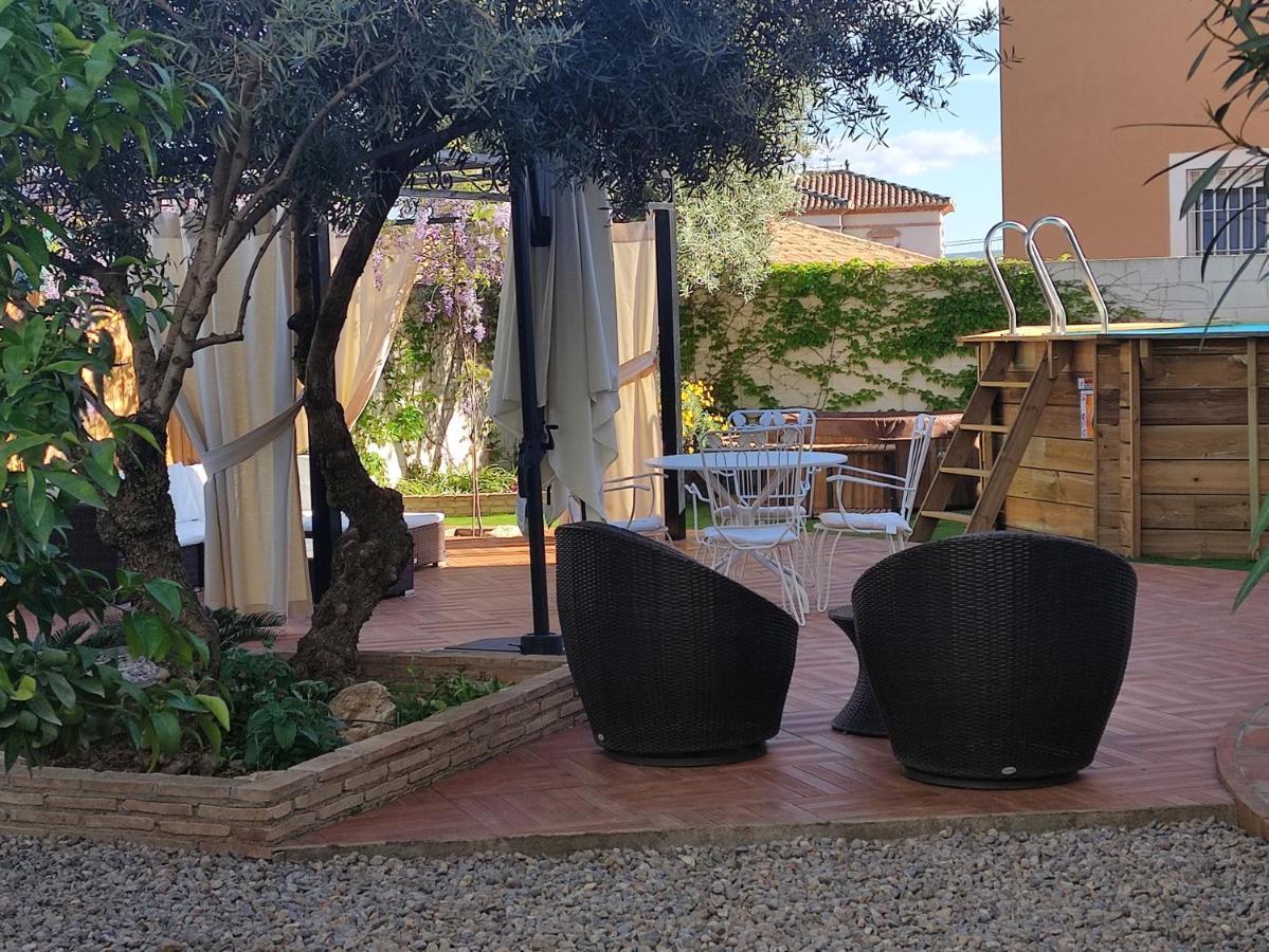 Villa Maria, Piscina Y Spa Exterior Privado Belicena Bagian luar foto